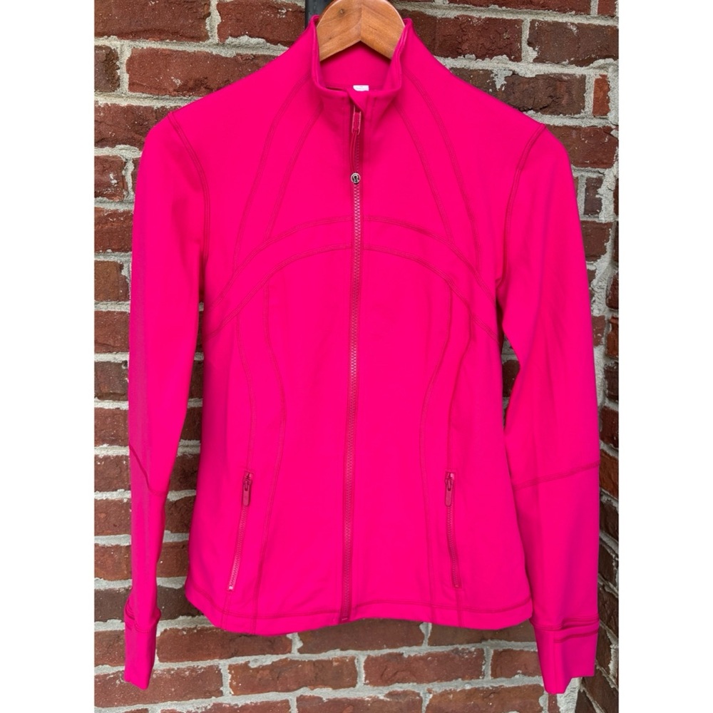NWOT Lululemon Define Jacket in Calypso Pink  Size 8 - Picture 8 of 15